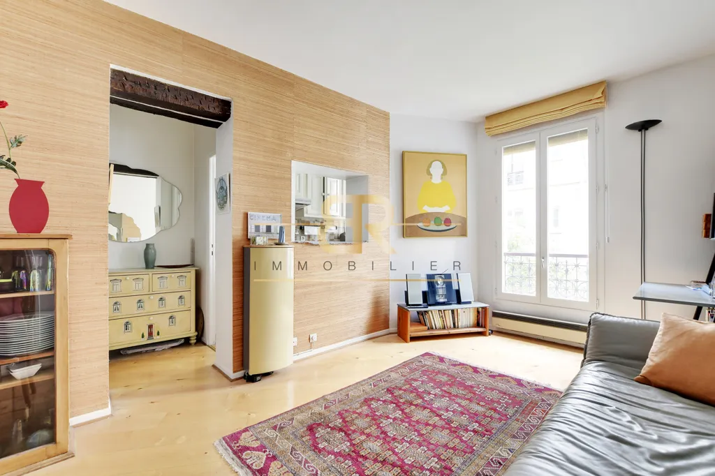 Soggiorno - Charming Flat with Courtyard View in Montparnasse