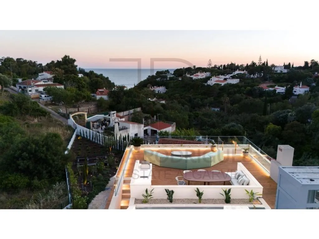 Vista aerea - Modern House with Sea View in Lagoa
