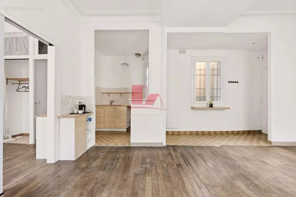 Séjour - 2 Pièces Rénové au Calme à Vanves