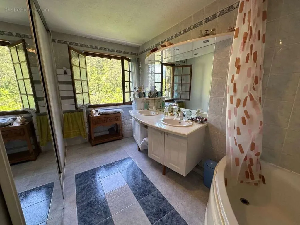 Salles de bain - Maison au Calme avec Piscine près de Valberg