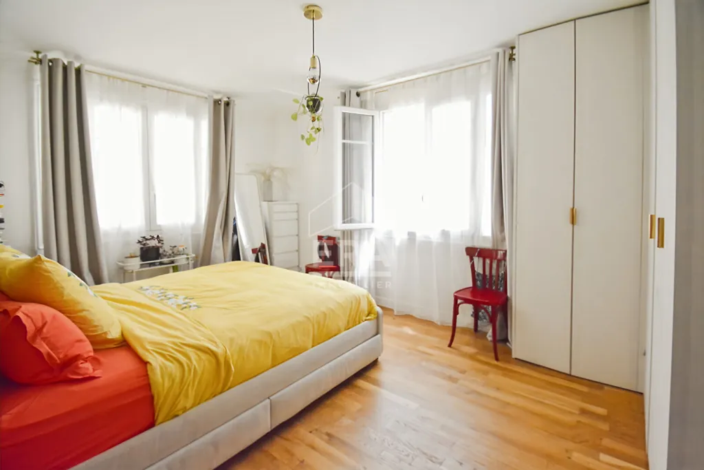 Chambres - Appartement Refait par Architecte à Boulogne-Billancourt
