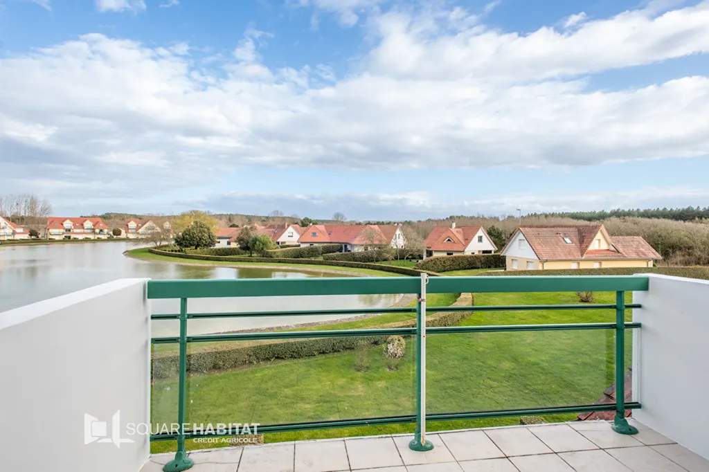 Balcon - Appartement 3 Pièces avec Vue Lac à Merlimont