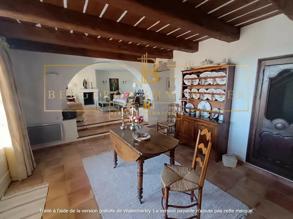Salle à manger - Villa avec Vue Panoramique et Piscine au Tignet