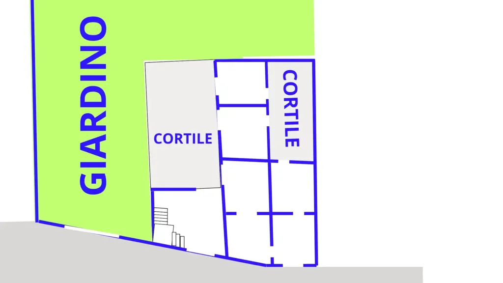 Plan - Historic Home with Terraces in Alvignano