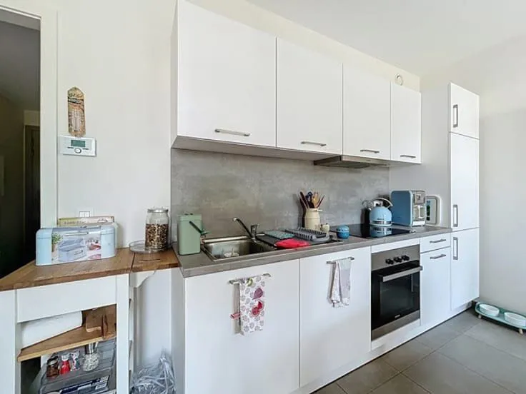 Cucina - Studio with Terrace near Genval Paper Mills