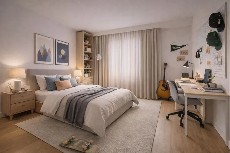 Chambres - Appartement 5 Pièces avec Double Terrasse à Bry-sur-Marne