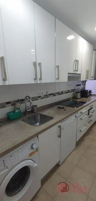Kitchen - Furnished Flat with Balcony in Ciudad Jardín