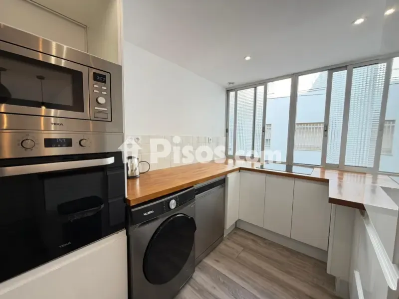 Cucina - Reformed Apartment with Balcony in La Bosca