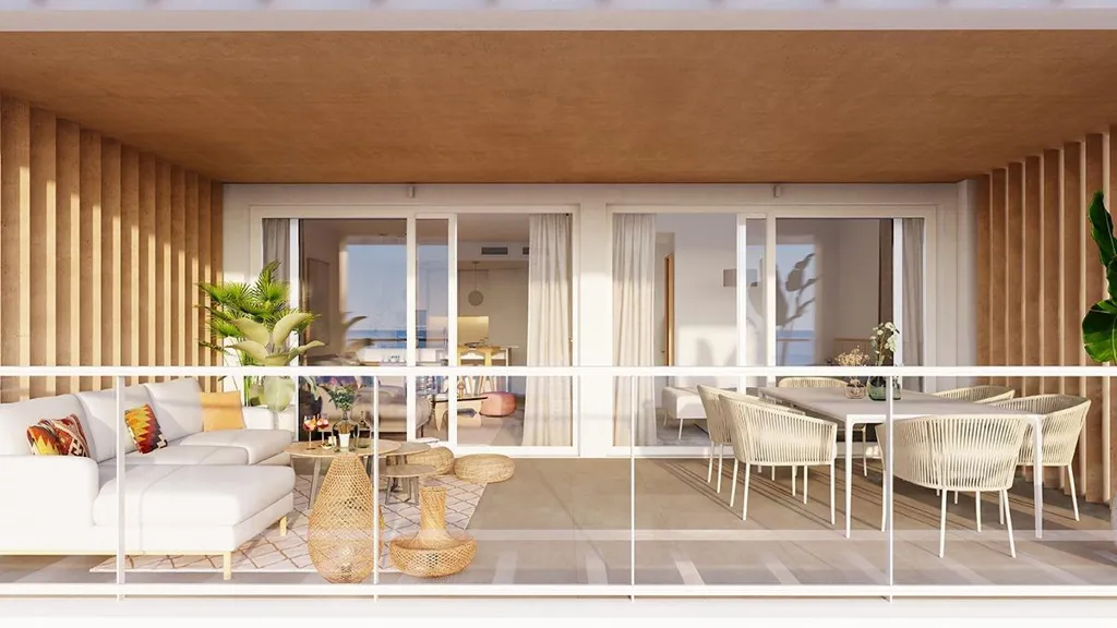 Terrasse - Apartment with Sea Views in Alcaidesa, Cadiz
