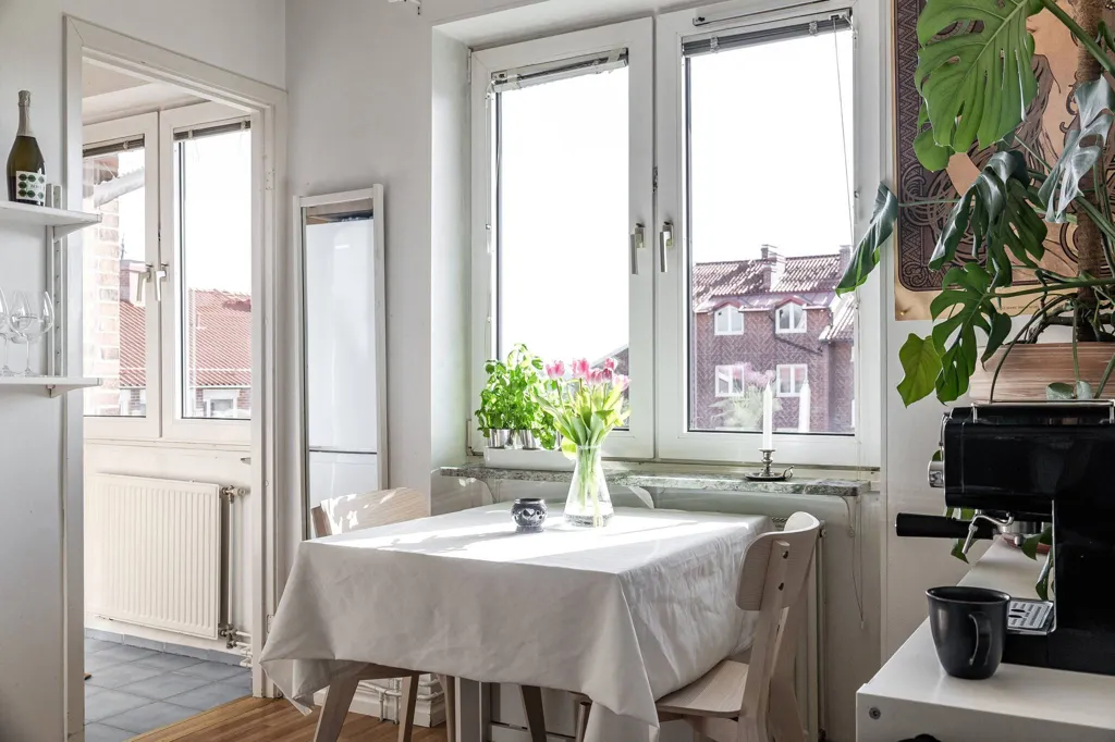Söögituba - Efficient 1st Floor Apartment in Malmö