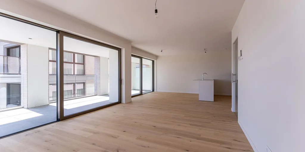 Soggiorno - Newly Built Apartment with Sea View in Oostende