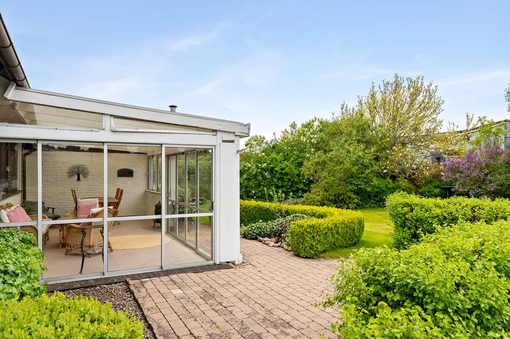 Terrass - One-Storey Villa with Garden in Halmstad