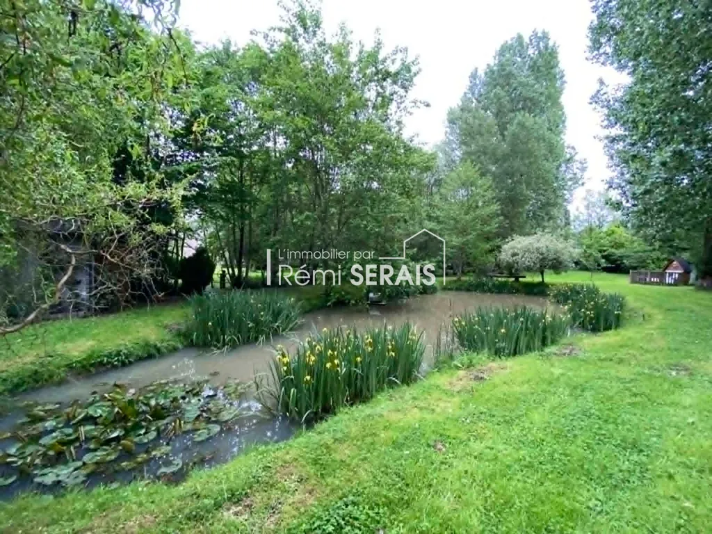 Jardin - Manoir Rénové avec Parc en Normandie