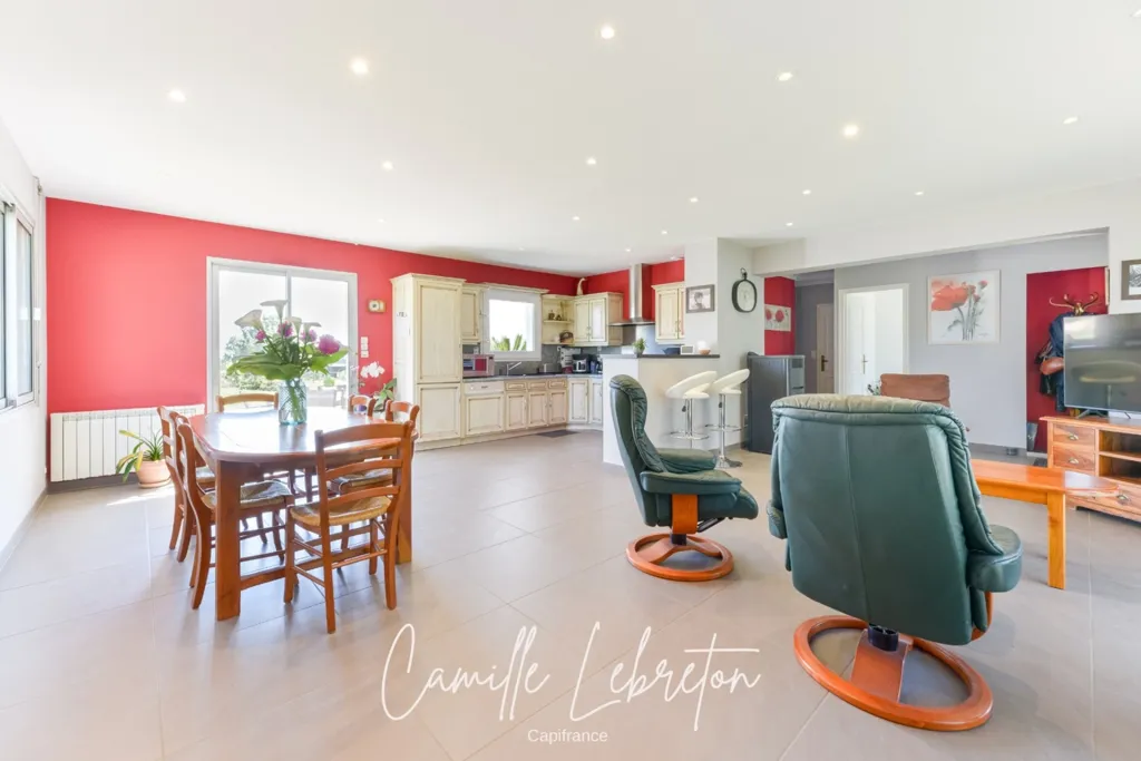 Salle à manger - Maison Familiale avec Grand Terrain à Vallet