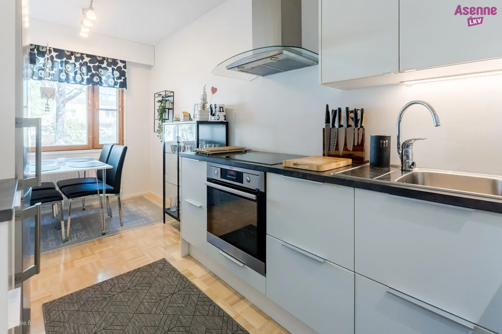 Cuisine - Modernised Apartment with Sauna in Emola, Mikkeli