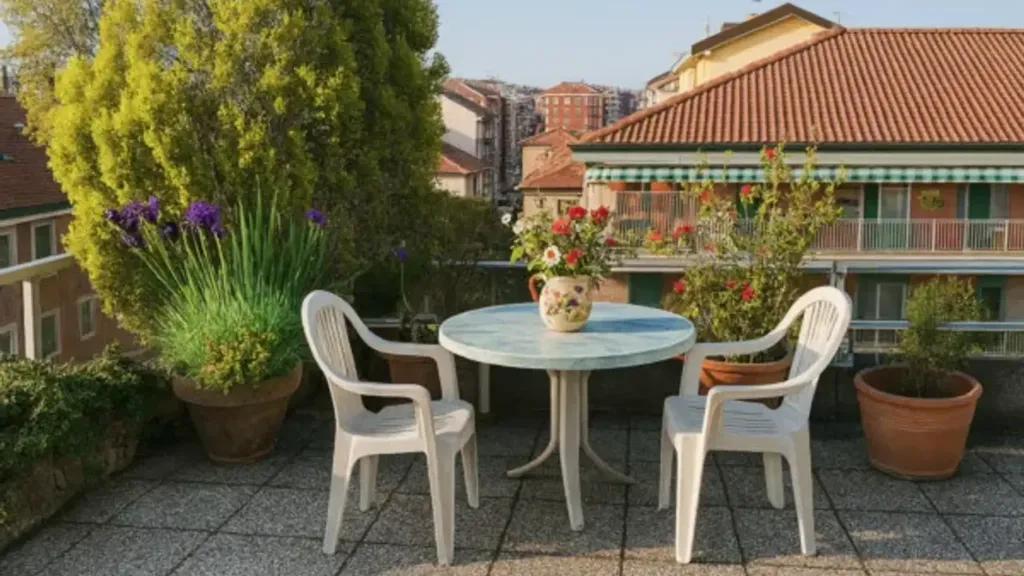 Terrace - Penthouse with Triple Terrace in Turin