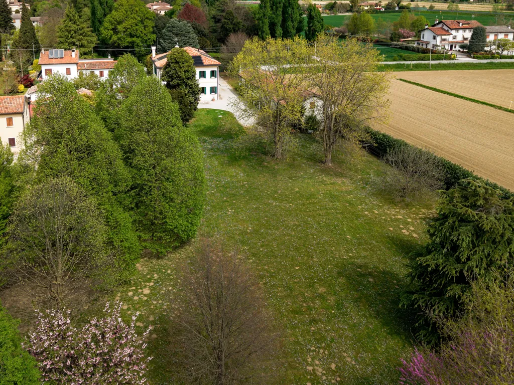 Vue aérienne - Liberty-Style Residence with Private Park in Zero Branco