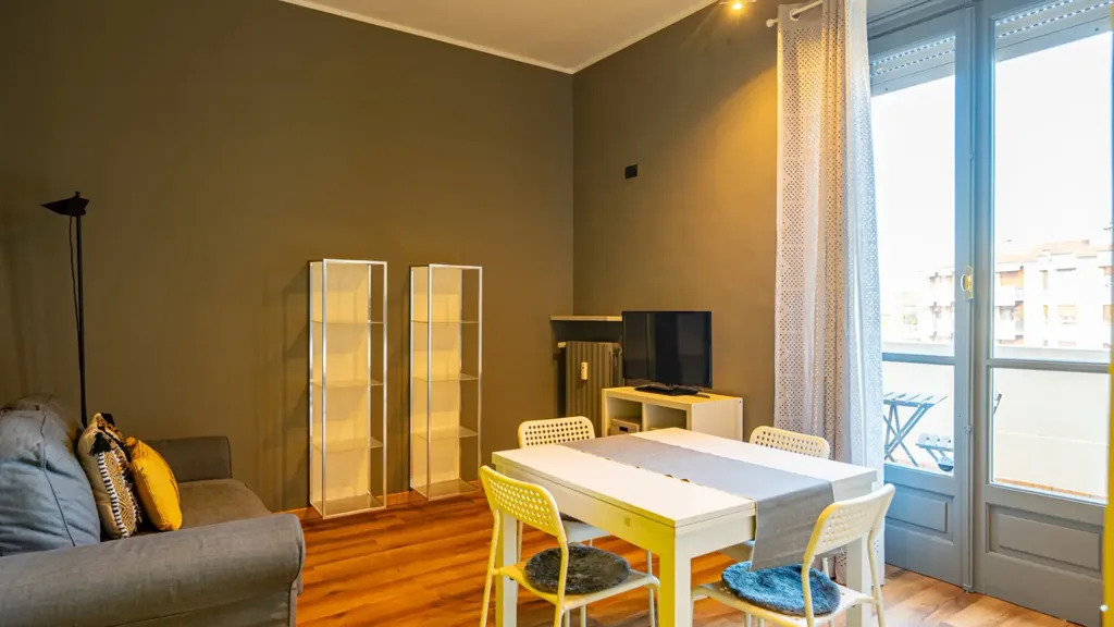 Salle à manger - Panoramic Apartment with Balcony in Turin