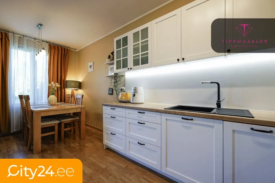 Cucina - Apartment with Private Garden and Sauna in Vaela