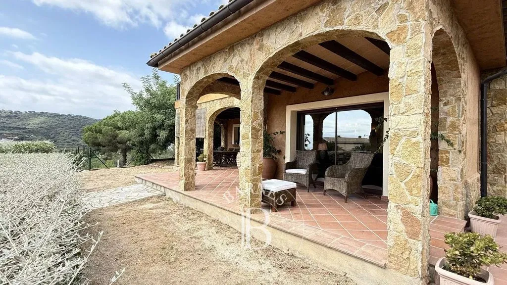 Terrasse - Luxury Sea-View House in Argentona