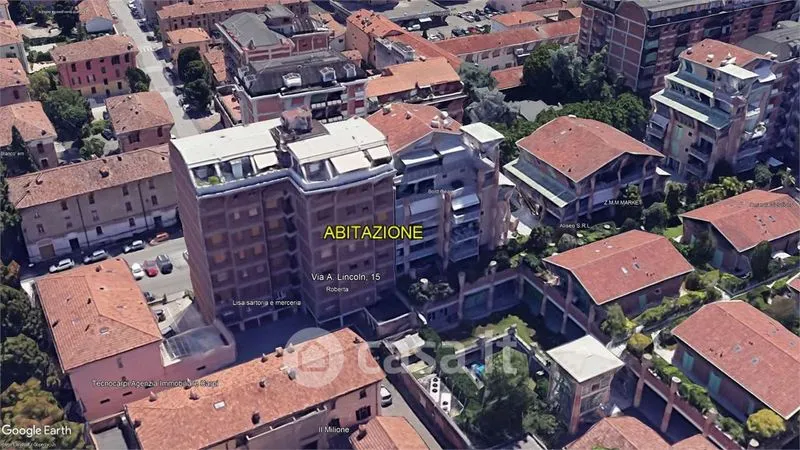 Õhuvaade - Apartment with Terrace in Carpi