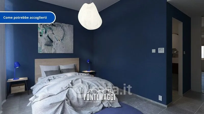 Bedrooms - Seafront Apartment with Balcony in Fano