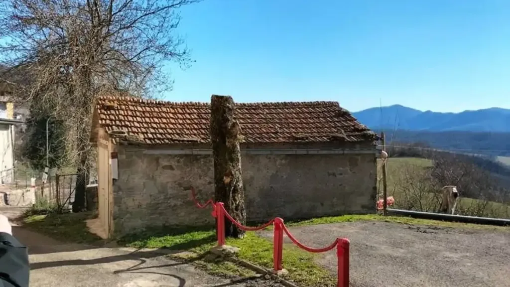 Terrasse - Two-Unit Apartment with Private Resede in Firenzuola