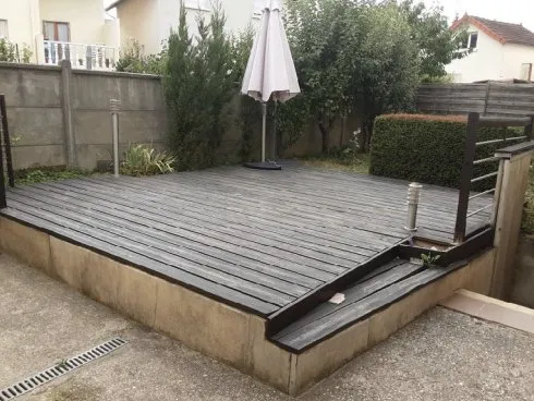 Terrasse - Pavillon avec Sous-Sol et Garage à Sevran