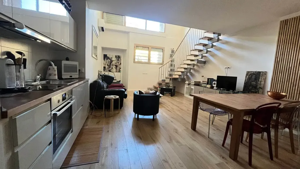 Living Room - Loft with Tram Access in Florence