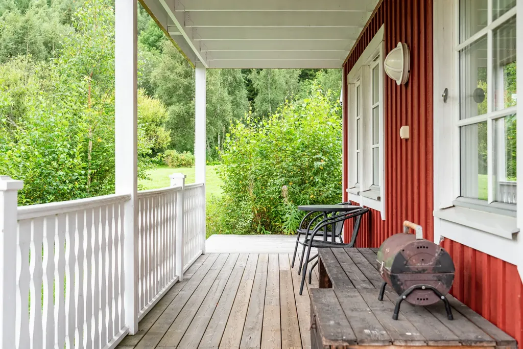 Terrace - Cottage with Ski Access in Branäs