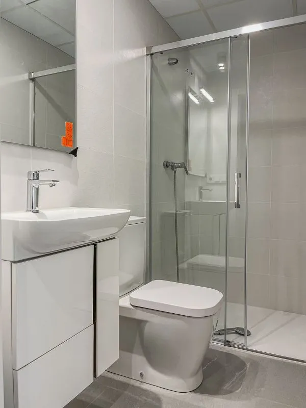 Salles de bain - Modern Duplex with Garden View in Elche