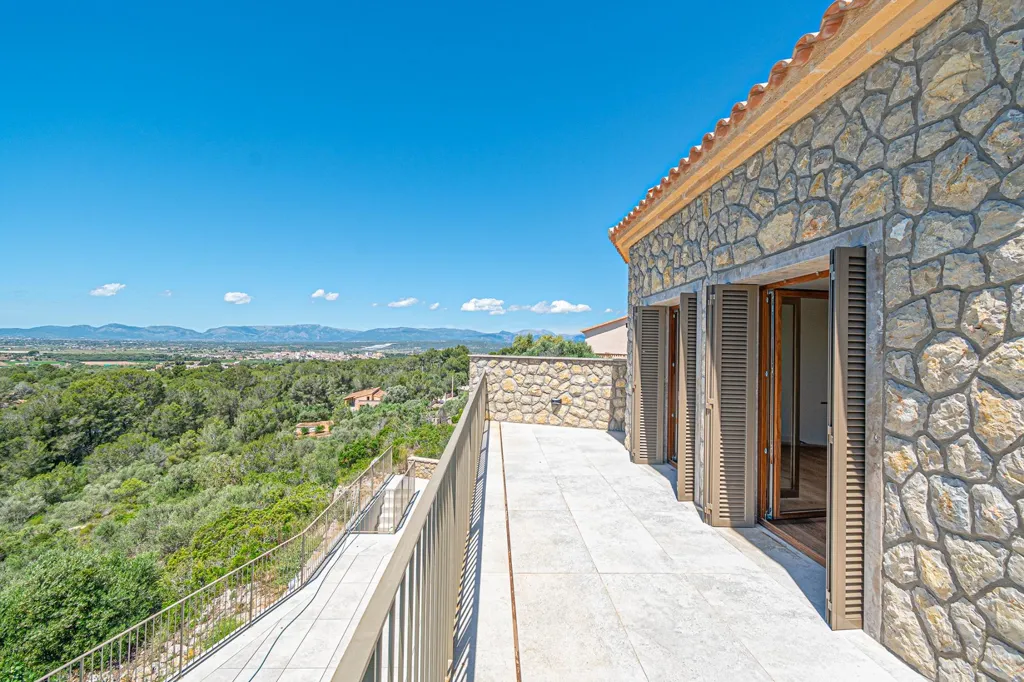 Terrass - Chalet with Pool in S'Aranjassa, Mallorca