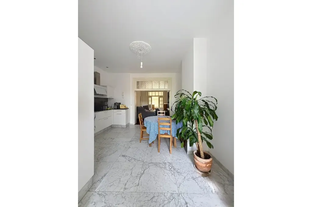 Sala da pranzo - Apartment with Garden in Forest, WIELS Quarter