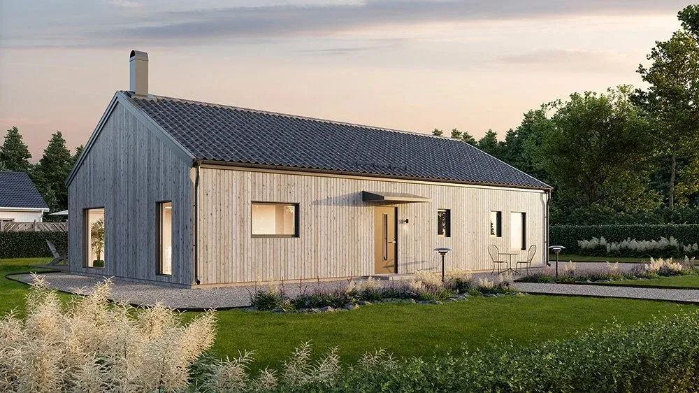 Villa Plot with Nature in Gråbo