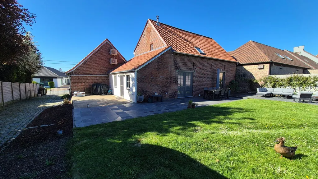 Jardin - Hoeve Rénovée avec Vue Campagne à Sint-Martens-Lierde