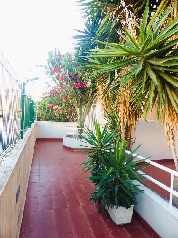 Terrasse - Corner Penthouse with Sea View in Palomares