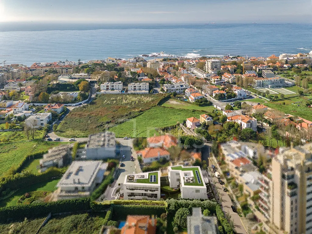 Vue aérienne - Duplex Villa with Pool in Foz do Douro