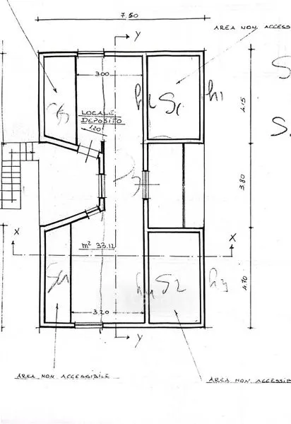 Plan - Villa with Garden in San Cataldo