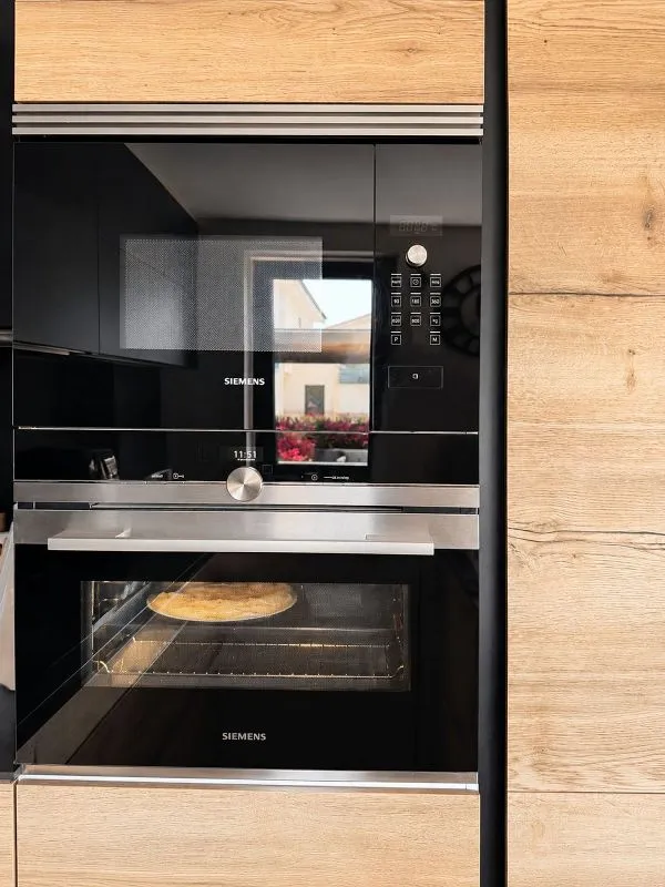 Kitchen - Chalet with Terrace in Oleiros