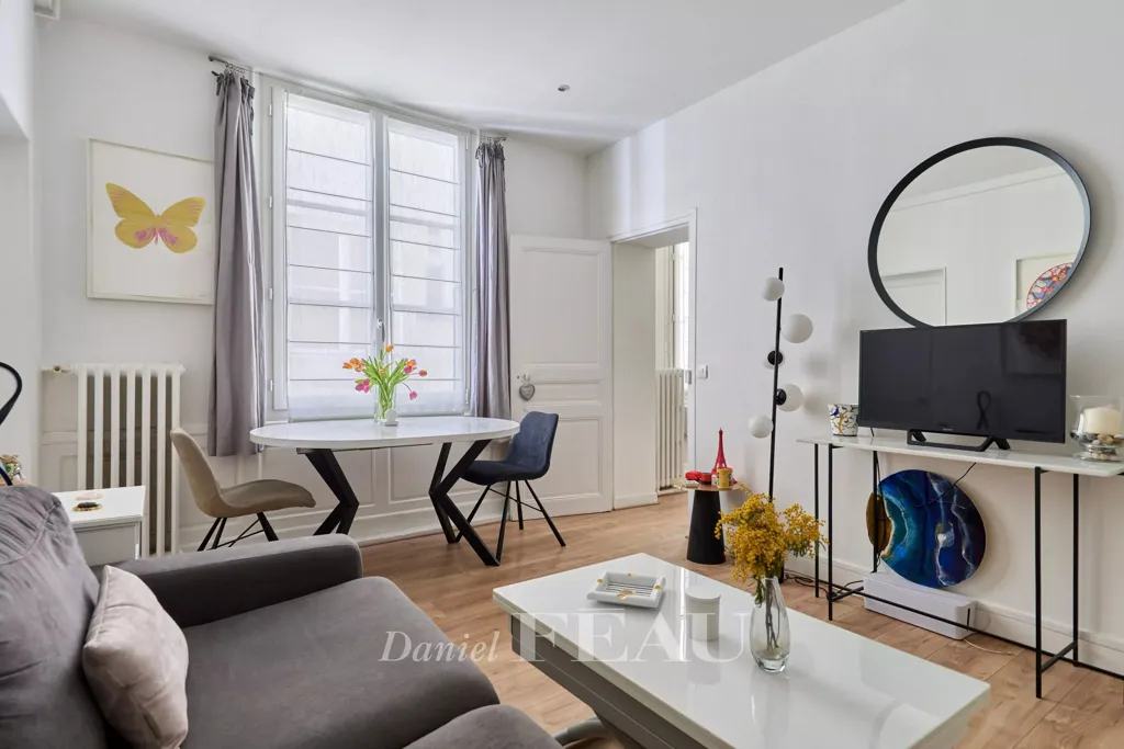 Séjour - Appartement au Carré des Antiquaires, Paris 7ème