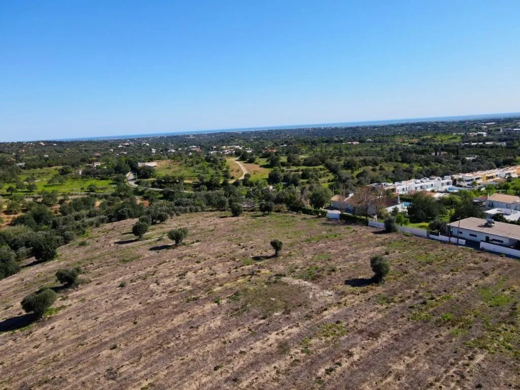 Õhuvaade - Building Land with Planning Permission in Estoi