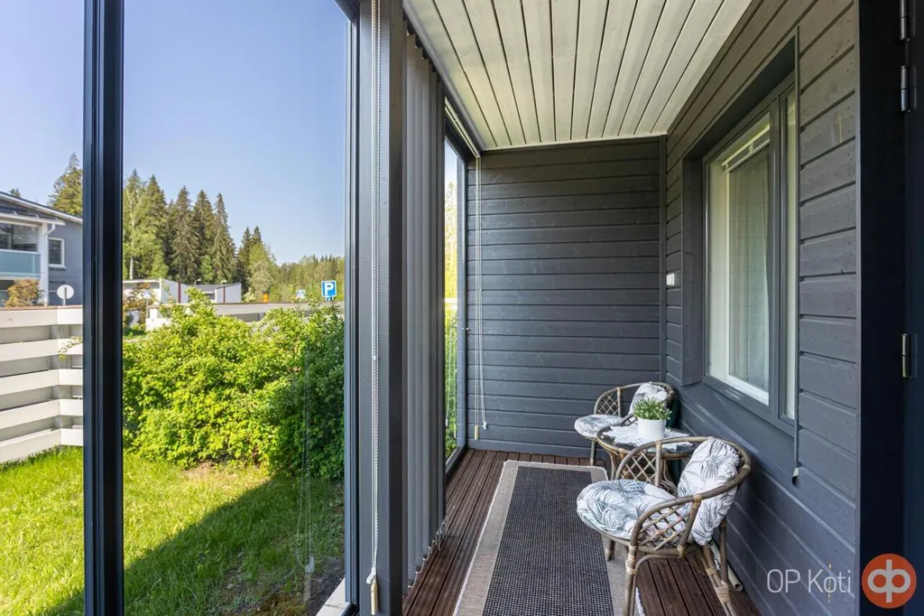 Rõdu - Basement Apartment with Terrace in Kuopio