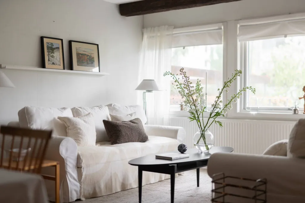Séjour - Apartment with Balcony in Stockholm