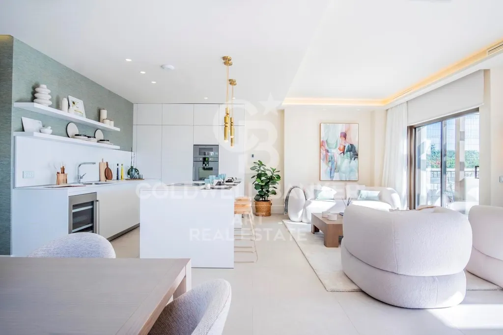 Köök - Modern Villa with Sea View in Estepona