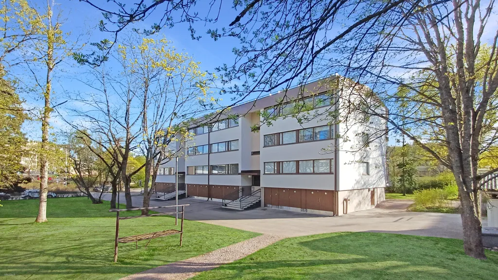Välivaade - Triangular Apartment with Garden View in Oulunkylä