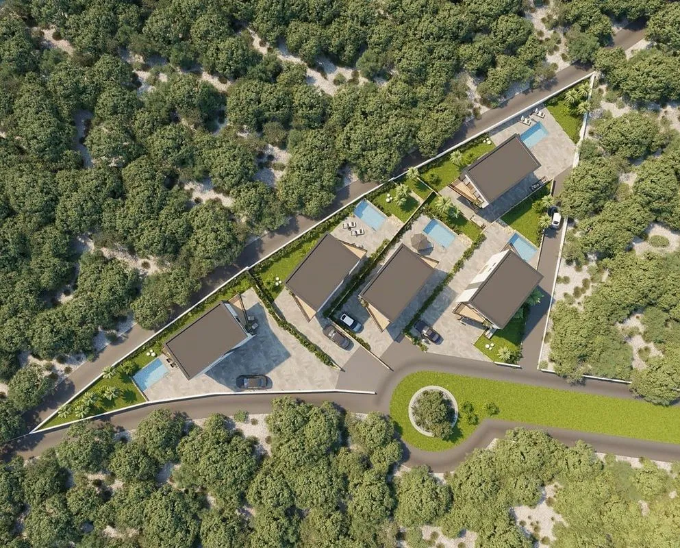 Aerial - Luxury Villa with Sea View in Finestrat