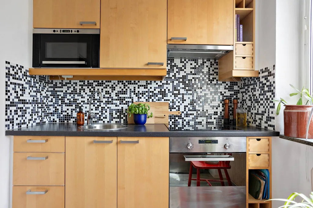 Cucina - Penthouse Flat with Two-Aspect Windows in Malmö