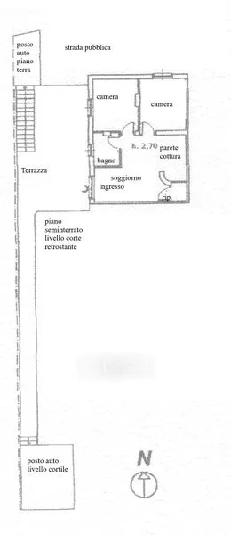 Plaan - Ground Floor Apartment with Private Courtyard in Bosa