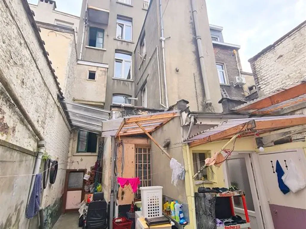 Jardin - Immeuble de Rapport à Rénover à Anderlecht