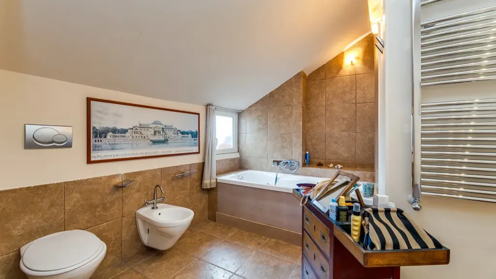 Salles de bain - Penthouse with Terraces in Rome